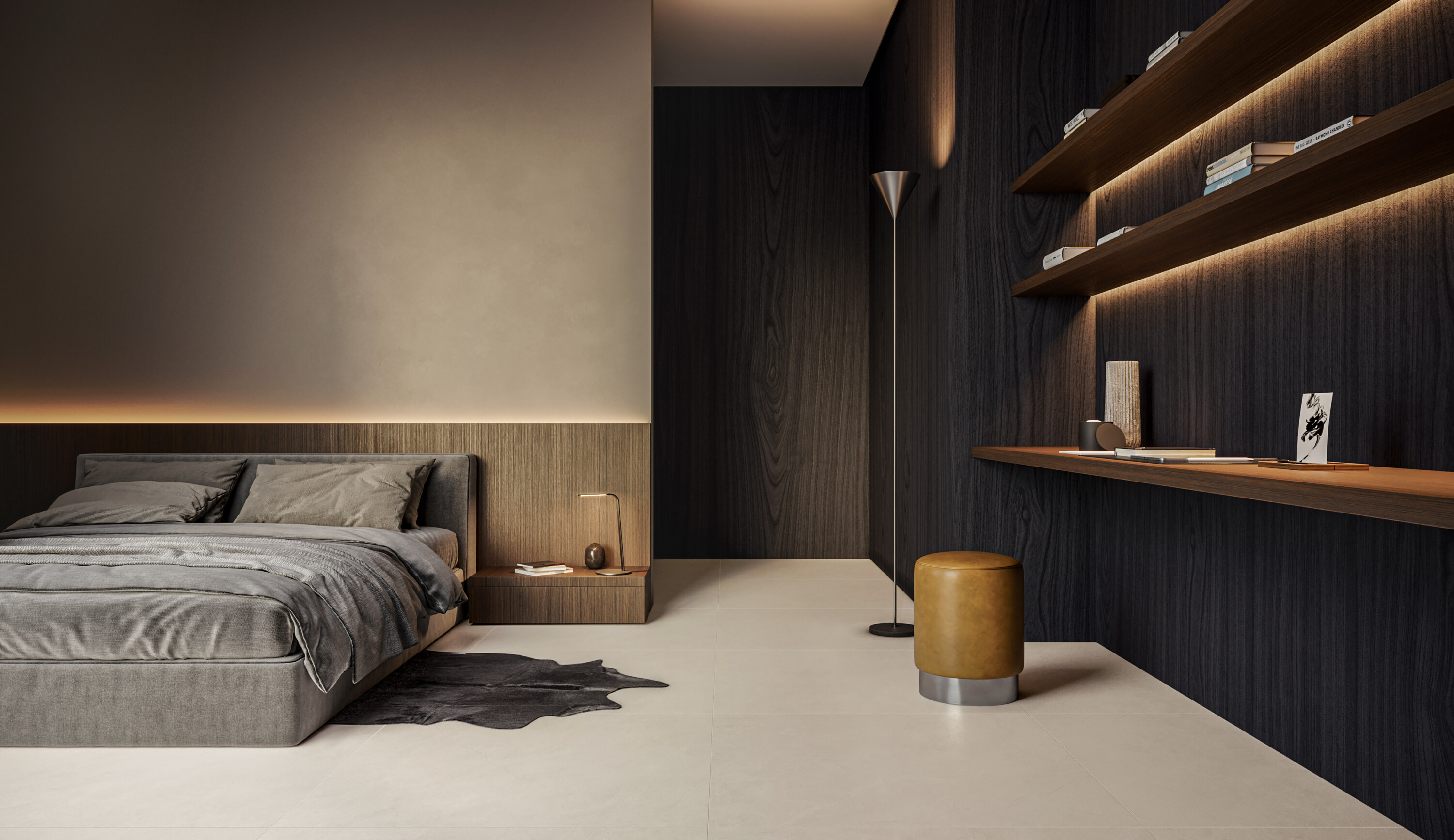 Anatolia Majesto French Vanilla Polished Honed Rectified Colorsync Porcelain Tile