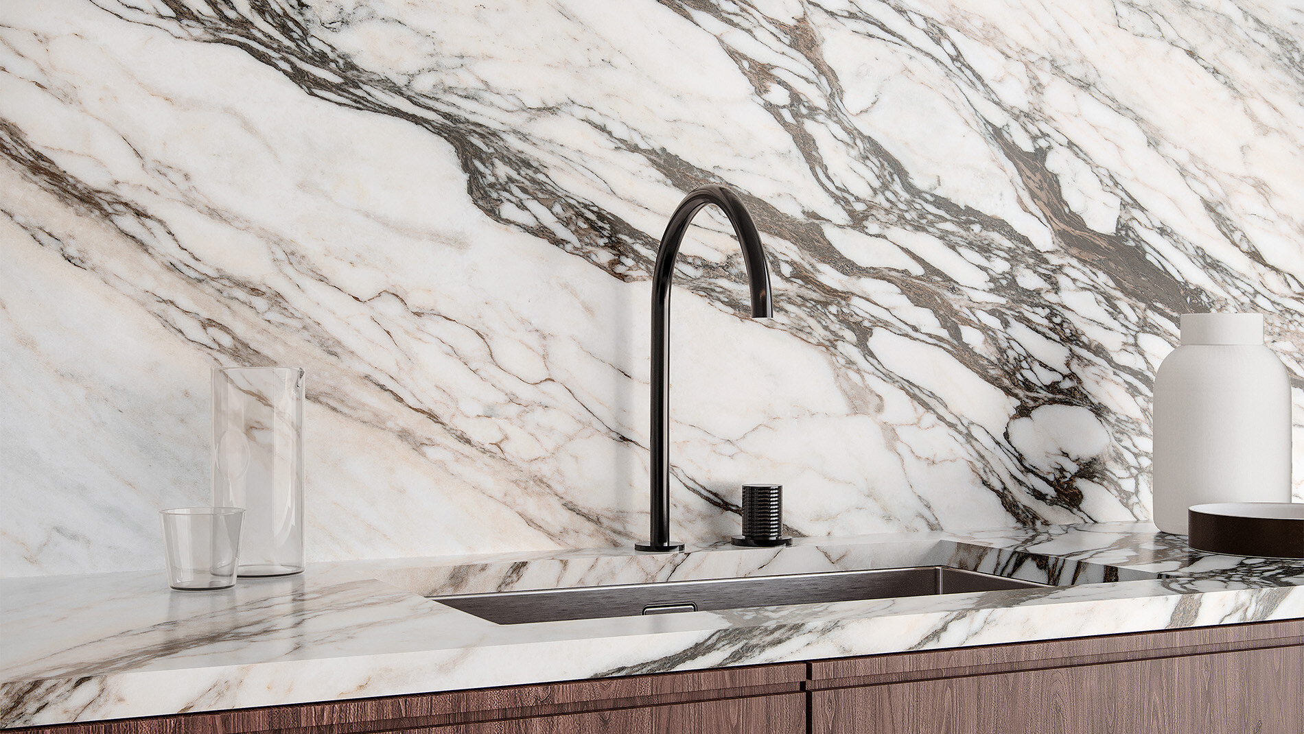 Calacatta Picasso Block 32 Polished Lifestyle CAM 03